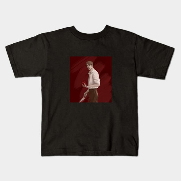 Hannibal Kids T-Shirt by MalinArt